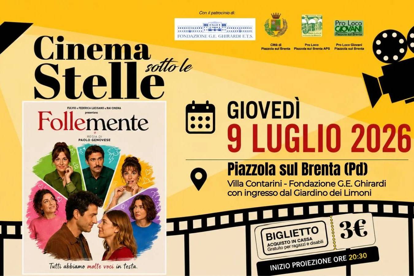 Cinema sotto le Stelle: FolleMente