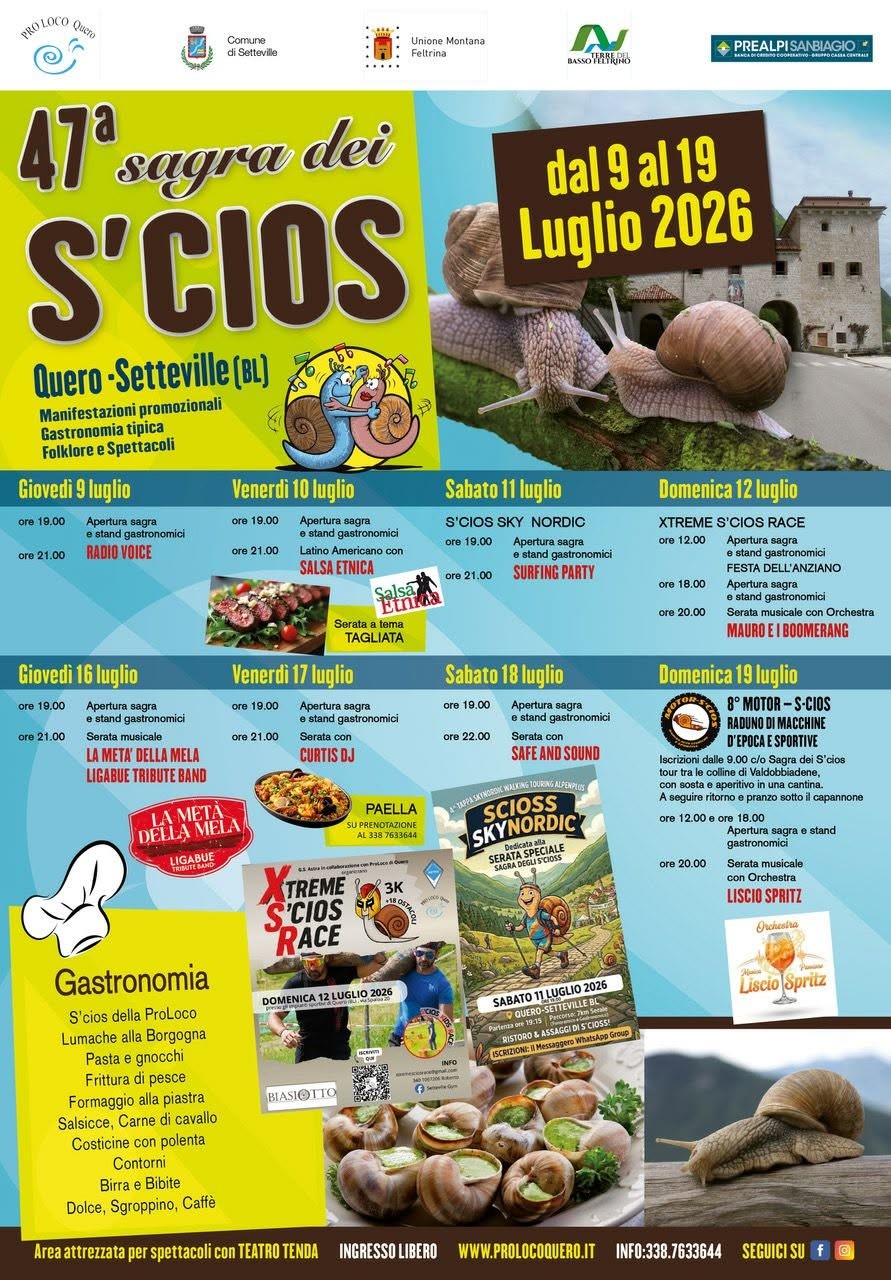 47ª sagra dei s'cios - Quero (BL)