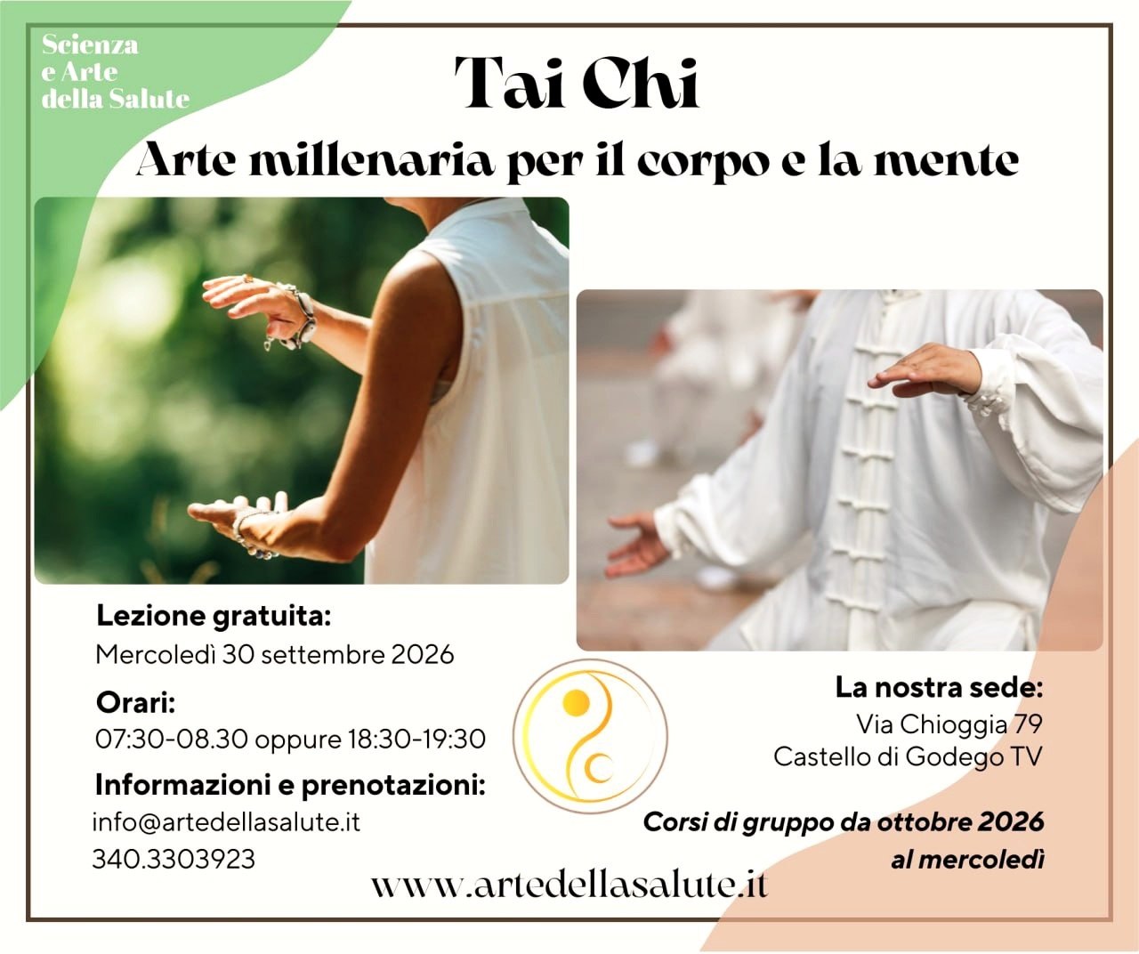 Lezione gratuita di tai chi: un'arta millenaria per il corpo e la mente