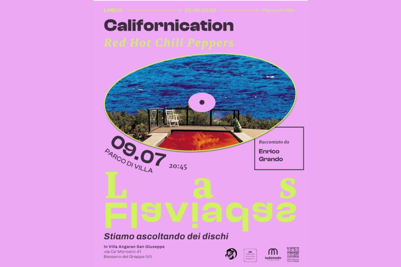 LAS FLAVIADAS  Californication dei Red Hot Chili Peppers
