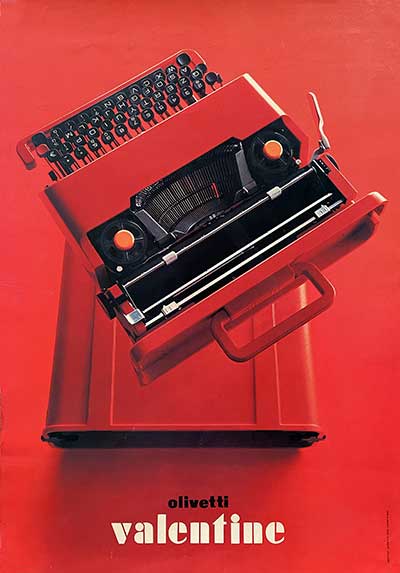 Immagine Adv Olivetti Valentine