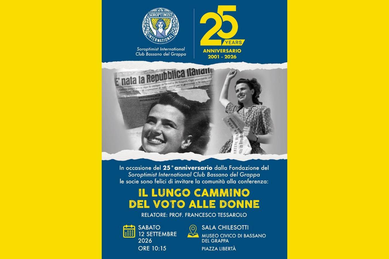 Il Lungo cammino del voto alle donne
