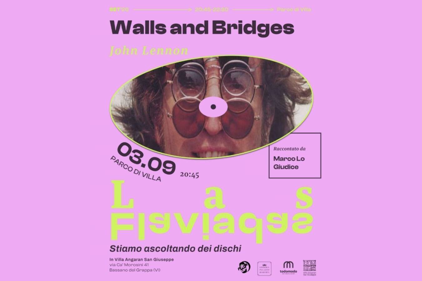 LAS FLAVIADAS  “Walls and Bridges” di John Lennon