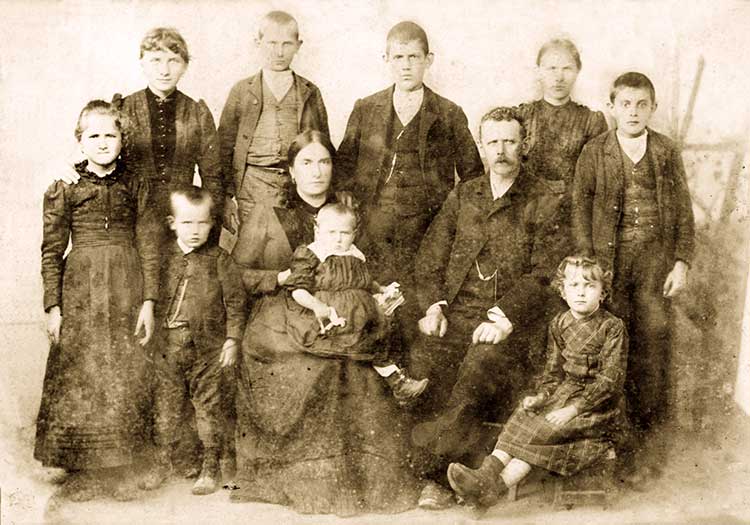 Famiglia Poli 1889
