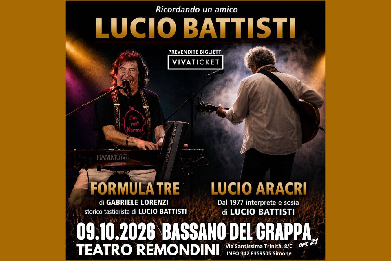 LUCIO ARACRI E LA FORMULA TRE DI GABRIELE LORENZI EUROPEAN TOUR – RICORDANDO LUCIO BATTIST