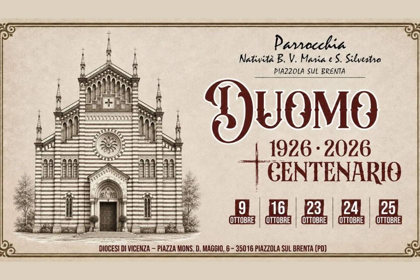 Centenario del Duomo di Piazzola