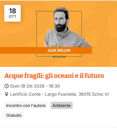 FESAV - Festival della Scienza dell'Alto Vicentino dal 15 al 25 ottobre