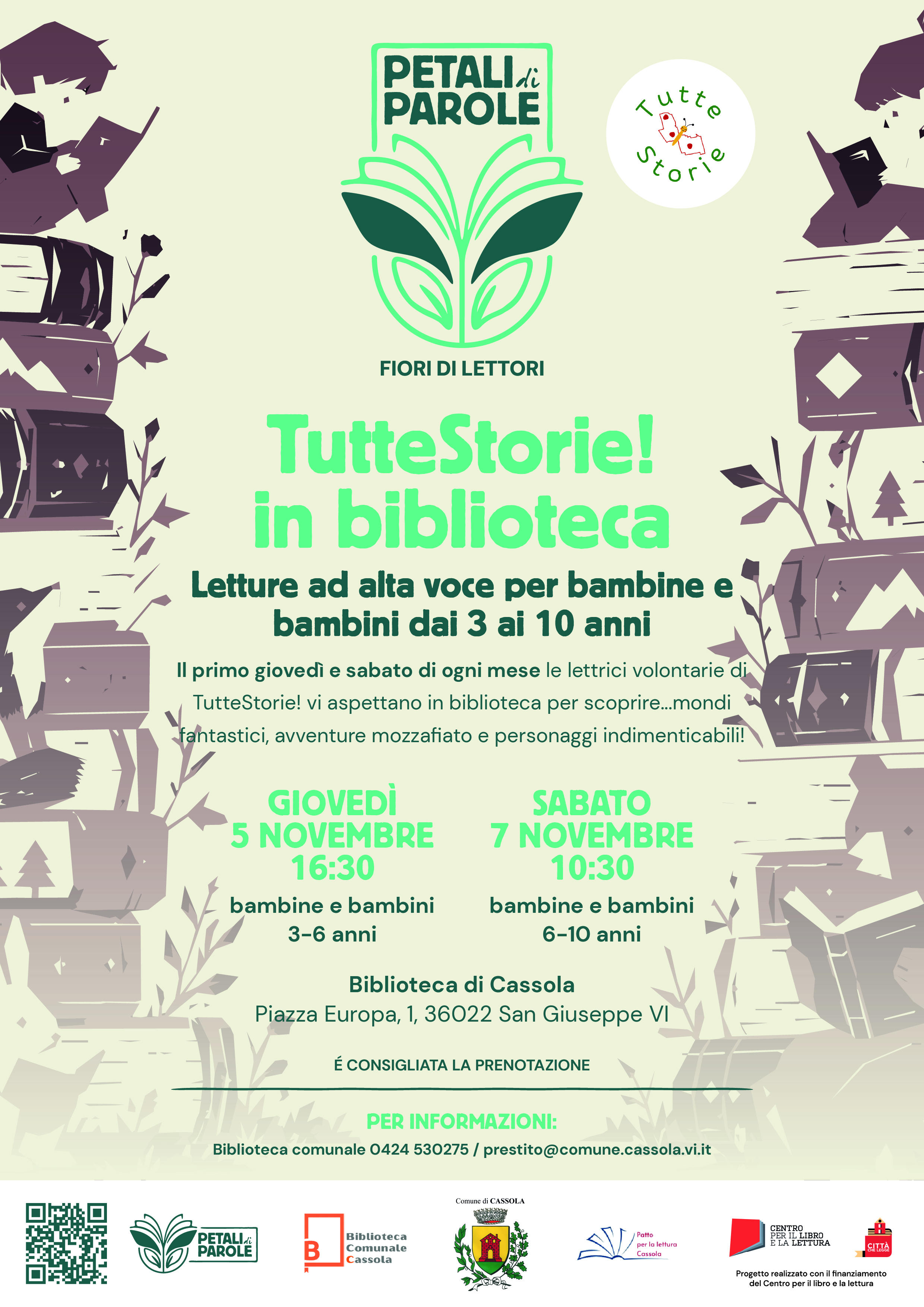 TutteStorie! in biblioteca