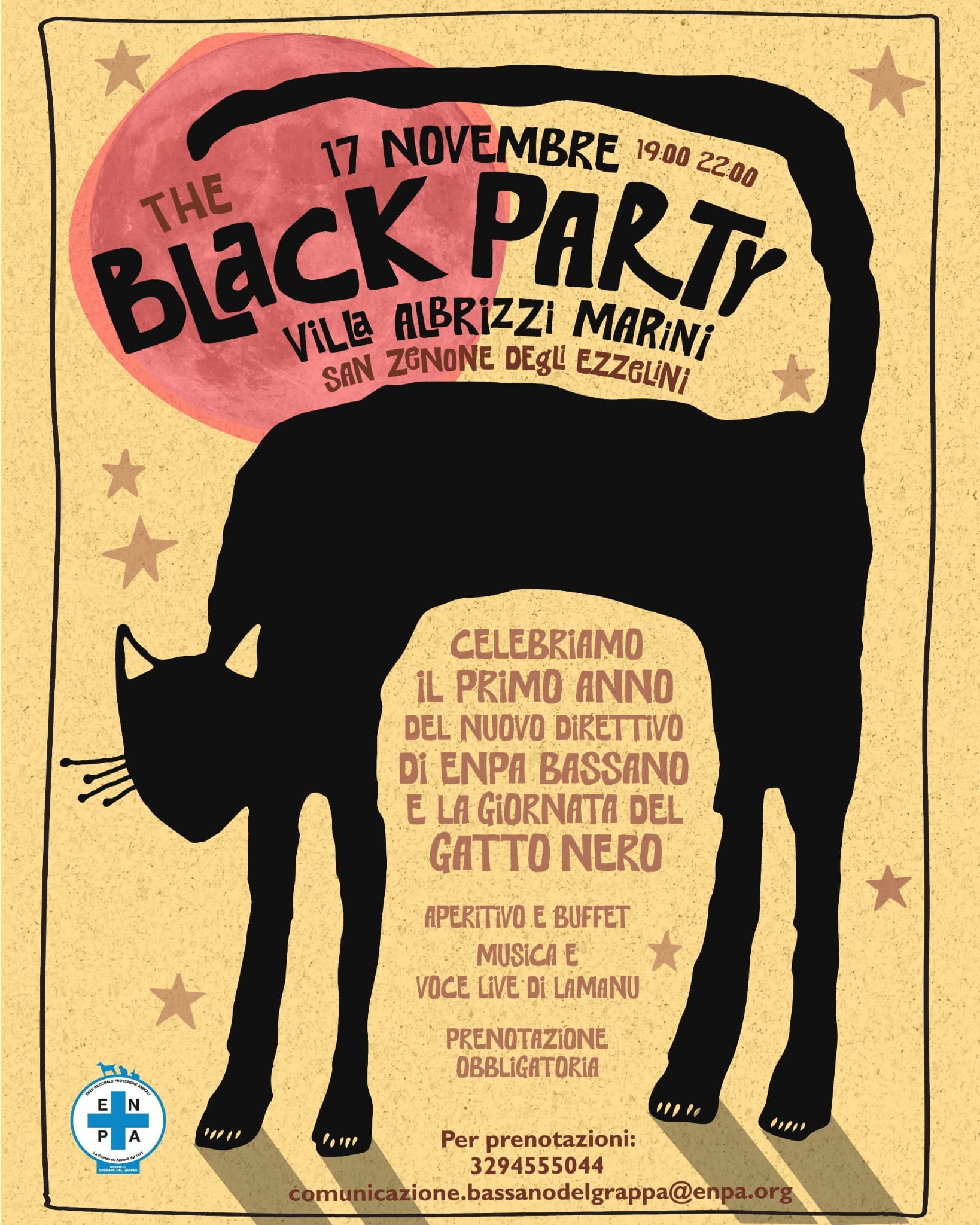 Festa Enpa Bassano il 17 novembre