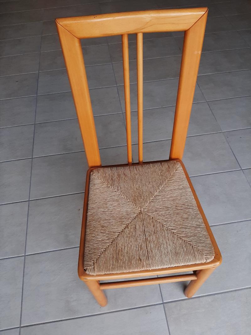 Sedie in legno impagliate di qualità