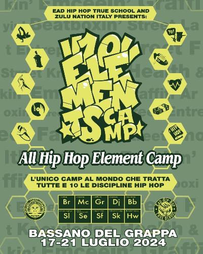 10 ELEMENTS HIPHOP CAMP 