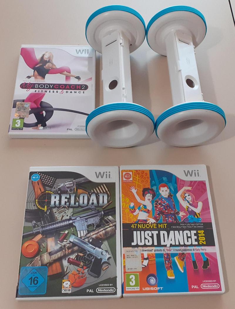 GIOCHI E ACCESSORI ORIGINALI NINTENDO Wii