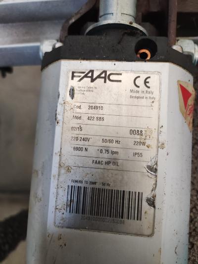 motorizzazione FAAC 400