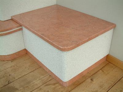 Caminetto a parete con focolare classico