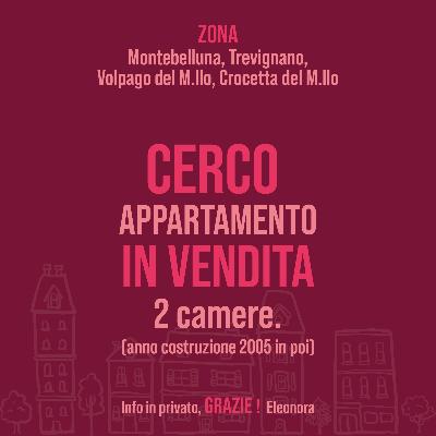 CERCASI APPARTAMENTO 2 CAMERE