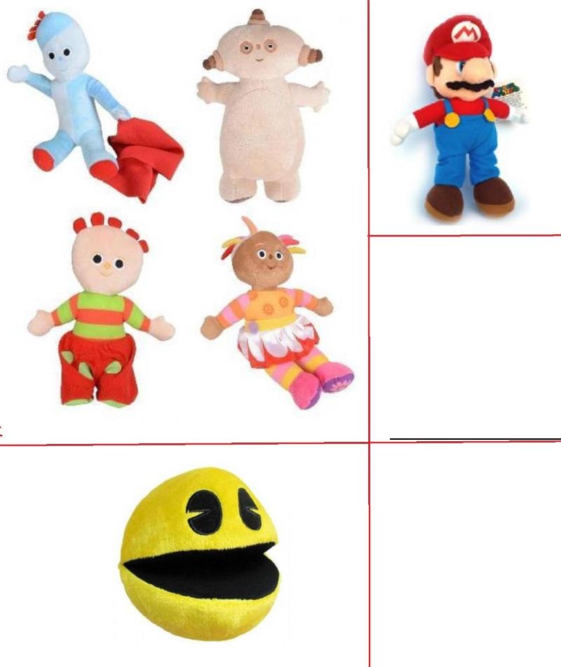 Peluche NUOVI vari tipi