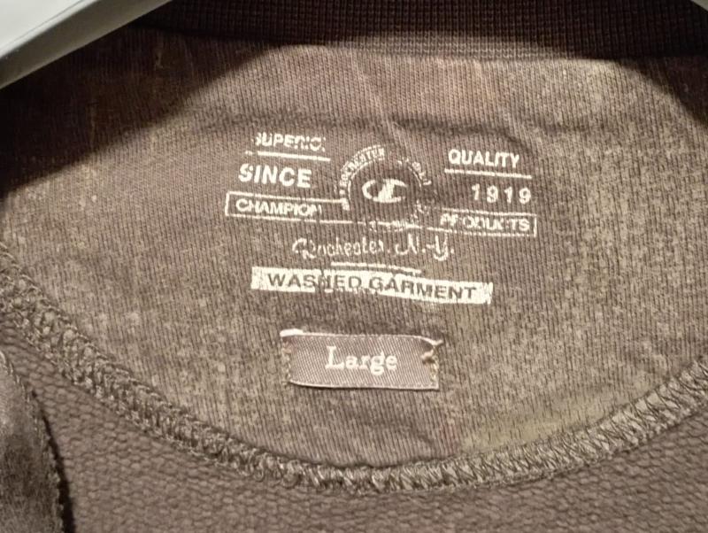 Felpa Champion con zip tg L