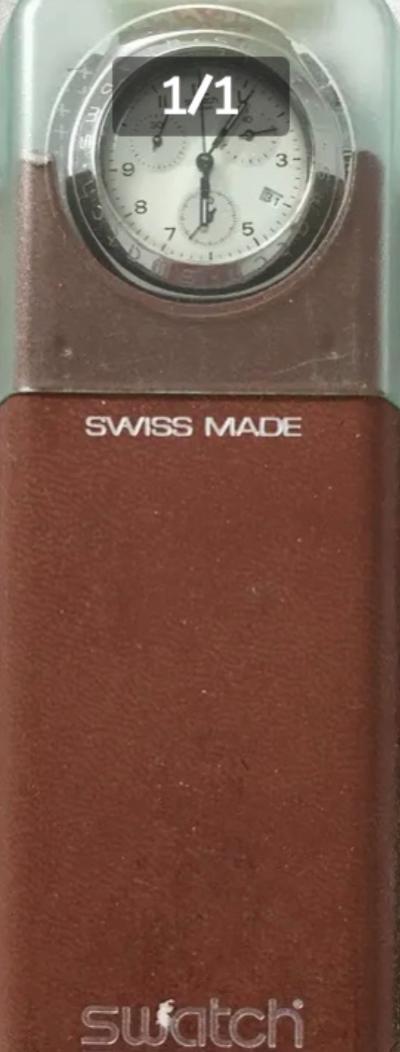 SWATCH CRONOGRAFO OROLOGIO ORIGINALE NEW.