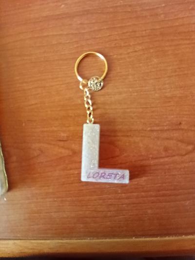 Set coordinato in resina Agenda+Penna+Portachiavi 