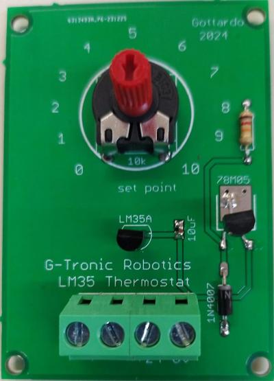 Scheda di interfaccia sensore di temperatura per PLC Siemens o Arduino