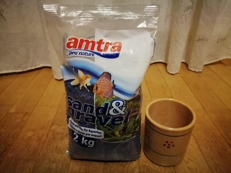 SABBIA DI COLORE BLU PER ACQUARIO 