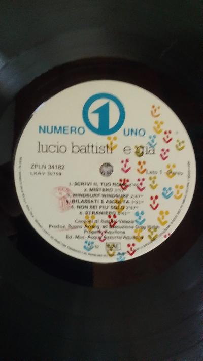 lucio battisti   vinile originale  e gia'
