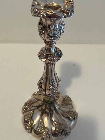 CANDELABRO ARGENTATO 