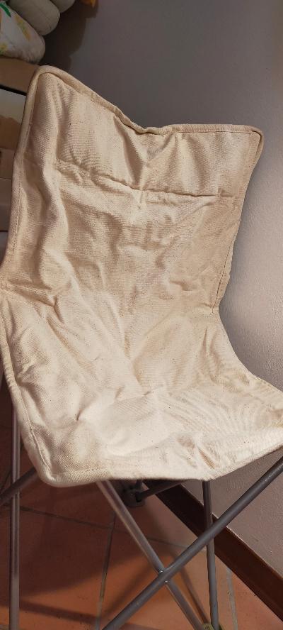 sedie pieghevoli con schienale 