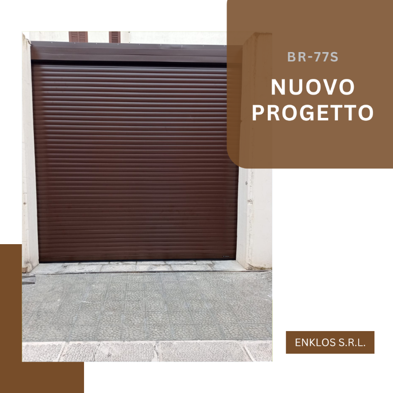 Serranda avvolgibile modello BR-77S 2,900 m x 2,670 m