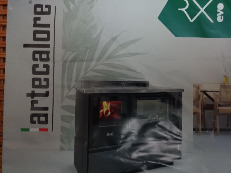 stufa a legna con forno