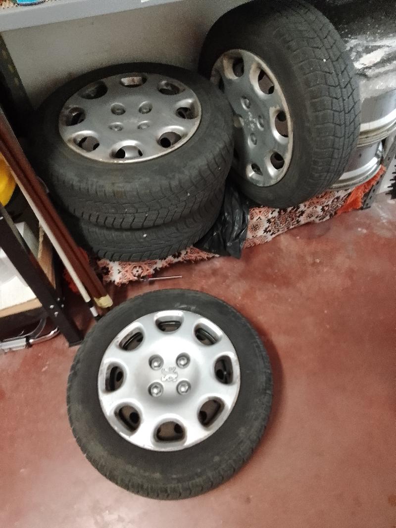 4 cerchi in ferro originali peugeot