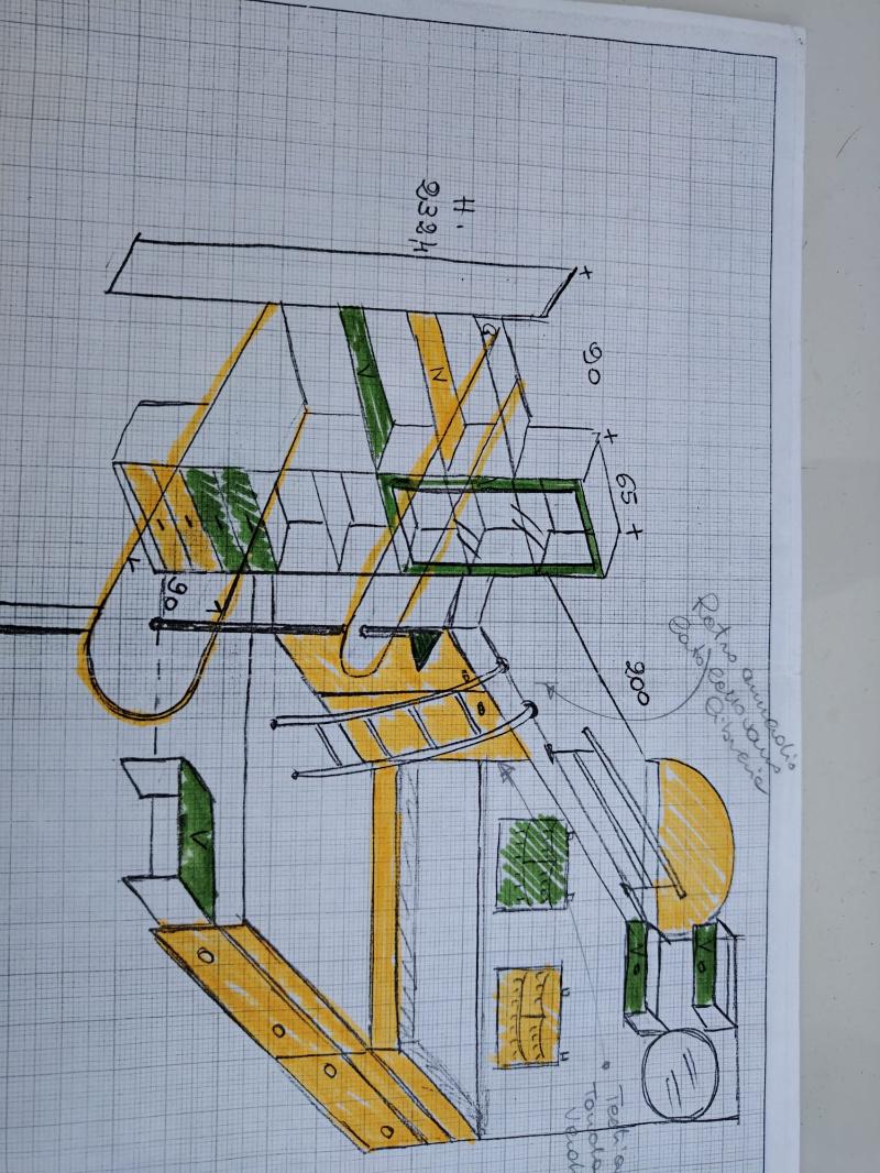 Cameretta - Letto a castello e scrivania