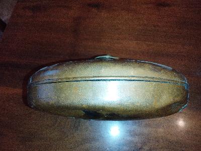 Altra centenaria bolla ovale dell'acqua calda in rame