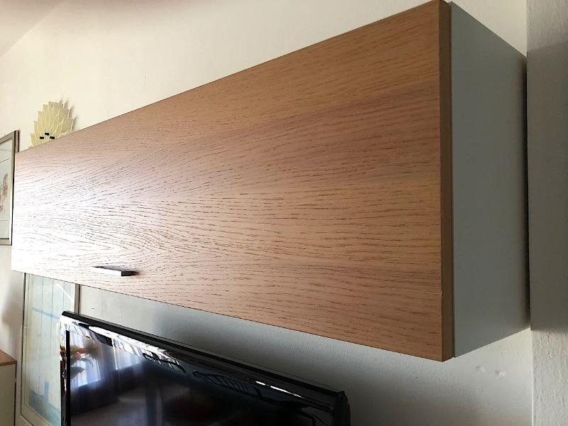 Parete attrezzata soggiorno moderno