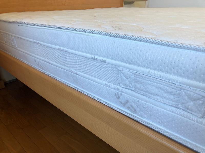 Letto matrimoniale 2 materassi e reti motorizzate