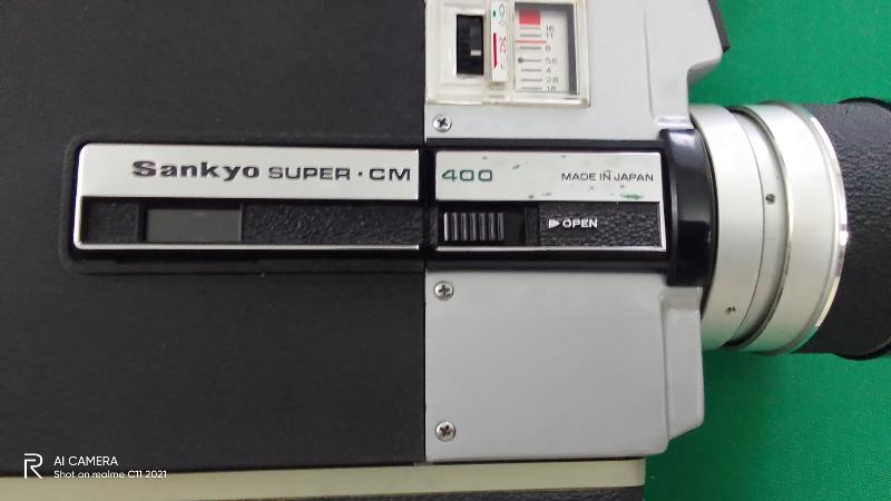 cinepresa vintage Sankyo Super CM 400