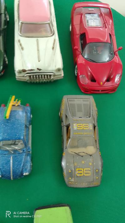 mdellini in metallo auto famose vintage