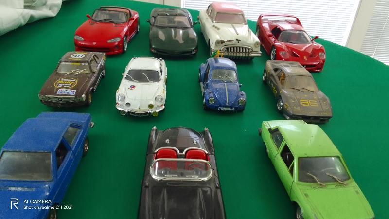 mdellini in metallo auto famose vintage