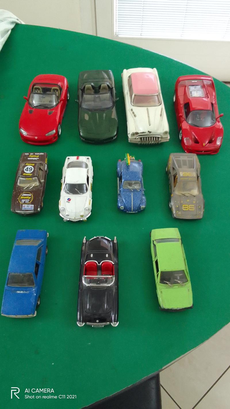 mdellini in metallo auto famose vintage