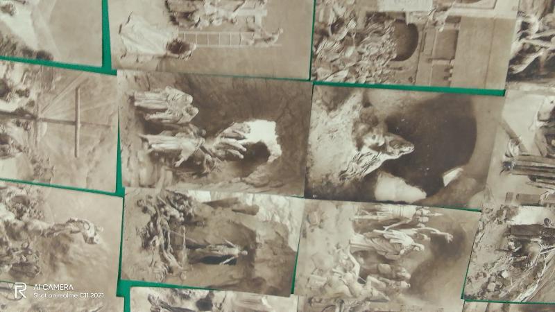 L’ANTICO TESTAMENTO, 50 CARTOLINE d. mastroianni