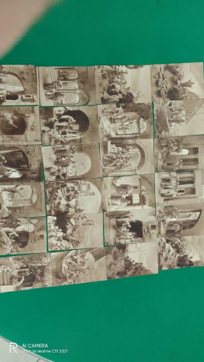 L’ANTICO TESTAMENTO, 50 CARTOLINE d. mastroianni