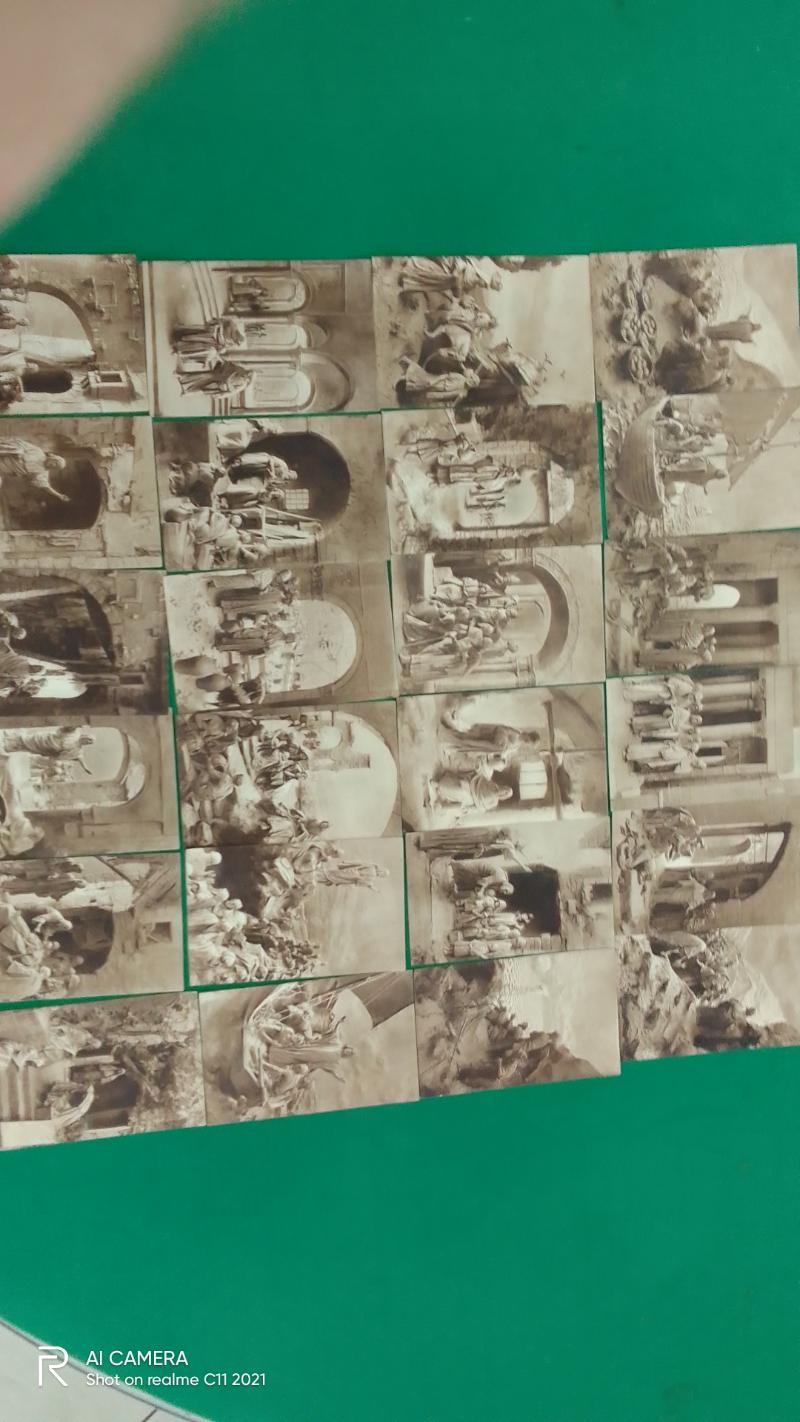 L’ANTICO TESTAMENTO, 50 CARTOLINE d. mastroianni