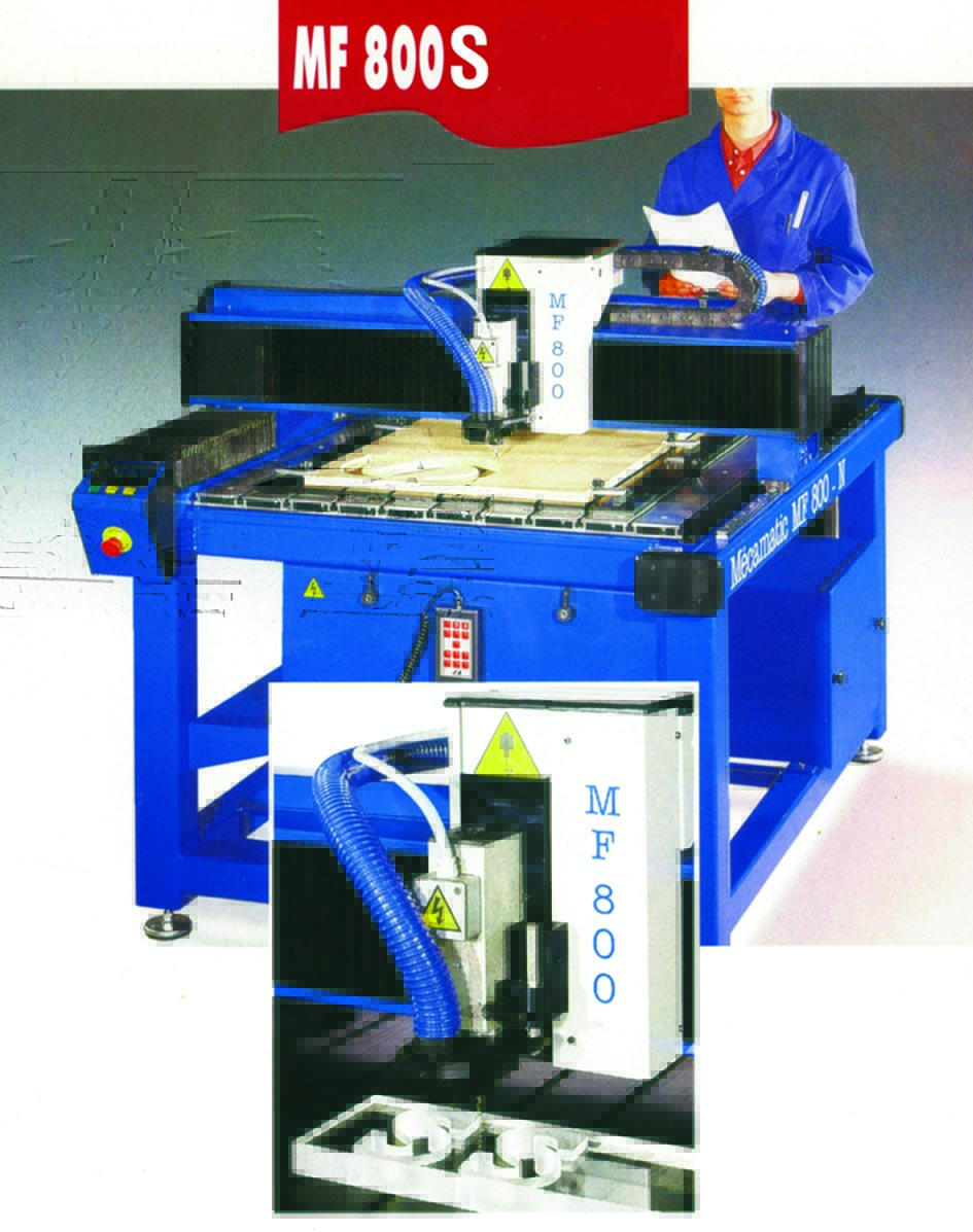 FRESA / PANTOGRAFO Mecanumeric mod. Mecamatic 800S