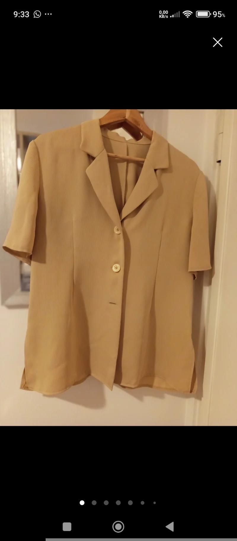 Giacca estiva mezze maniche 