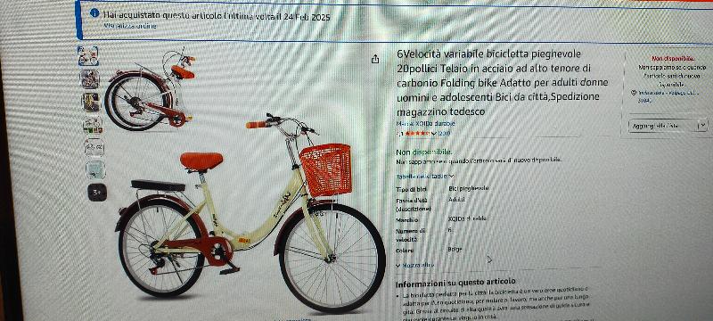 BICI PIEGHEVOLE made GERMANIA