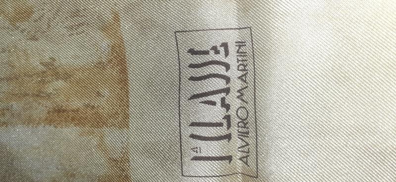 Foulard Alviero Martini 1^ classe in pura seta 100%