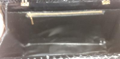 Borsa a tracolla di coccodrillo autentico 