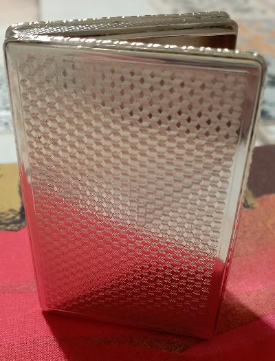 Tabacchiera vintage in argento 800.