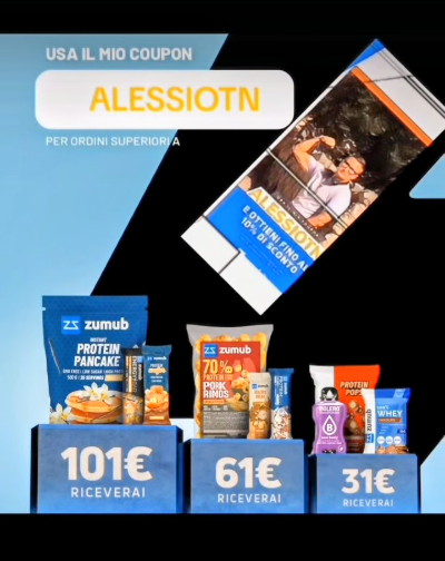 Zumub prodotti per sportivi e integratori 