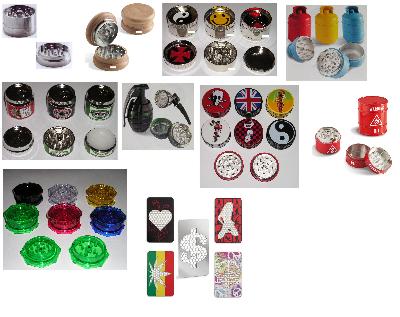 LOTTO 31 PEZZI GRINDER TRITATABACCO (TUTTI NUOVI)